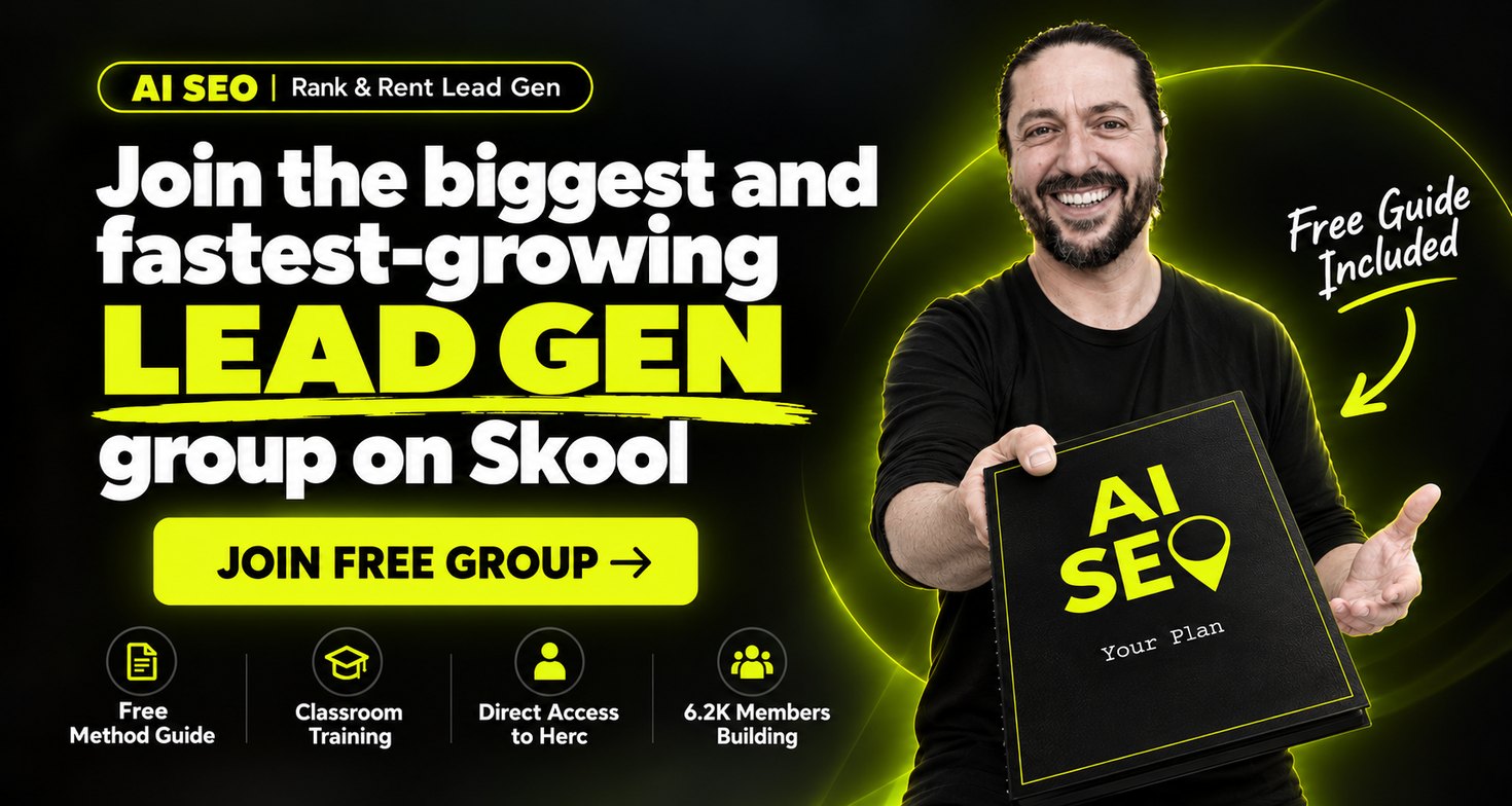 Join the biggest and fastest-growing Lead Gen group on Skool