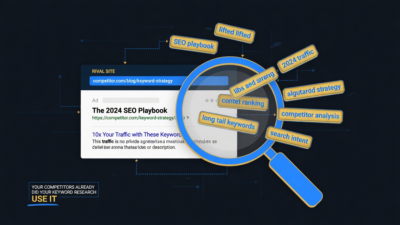 competitors did your keyword research