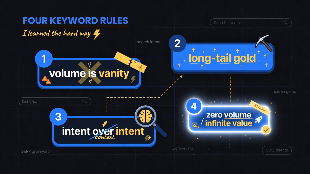 keyword rules i learned the hard way
