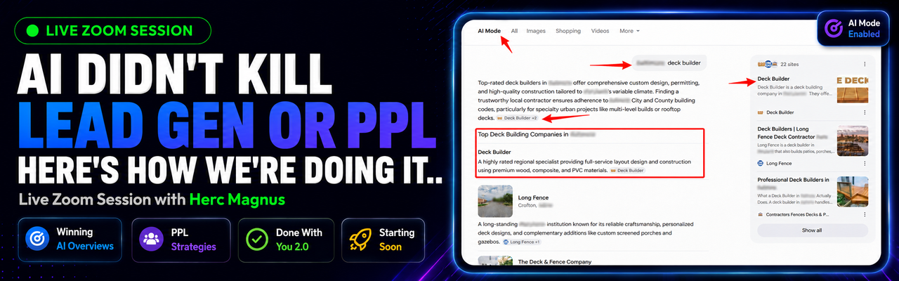Watch Me Live Build a PPL Site That Lands AI Overviews Too!
